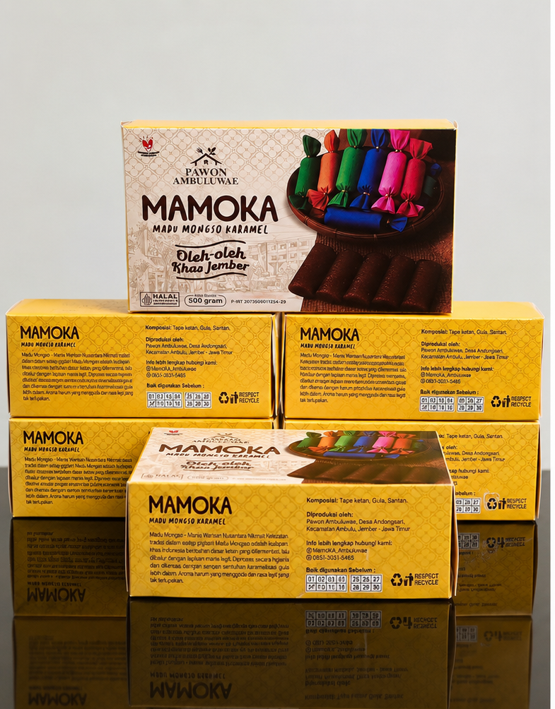 Kemasan box MAMOKA